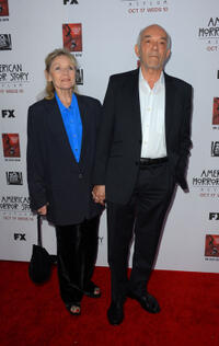 Mark Margolis and Guest at the California premiere of "American Horror Story: Asylum."