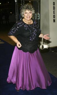 Miriam Margolyes at the Cinema and Television Benevolent Fund (CTBF) Royal Film Performance annual charity screening this year of "Ladies In Lavender".
