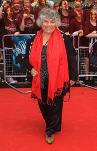 Miriam Margolyes at the world premiere of "Harry Potter and the Half Blood Prince."