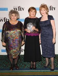 Miriam Margolyes, Moira Armstrong and Patricia Hodge at the Women In Film And TV Awards.