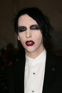 Marilyn Manson at the Metropolitan Museum of Art Costume Institute Benefit Gala: Anglomania.