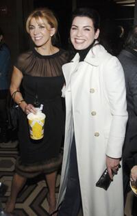 Julianna Margulies and Natasha Richardson at the special screening of "Seraphim Falls".