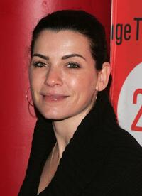 Julianna Margulies at the after party for the Second Stage Theatre opening night of "The Scene".