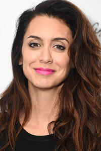 Mozhan Marno at the "Crooked House" New York premiere.