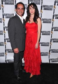 Navid Negahban and Mozhan Marno at the International Press Academy's 14th Annual Satellite Awards.