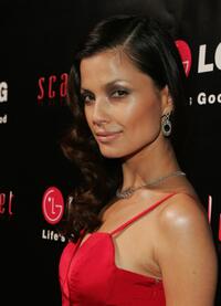 Natassia Malthe at the launch of "Scarlet" publicity campaign.