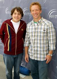 Sean Marquette and J.D. Roth at the Hollywood Radio and Television Society 10th Annual Kids Day.