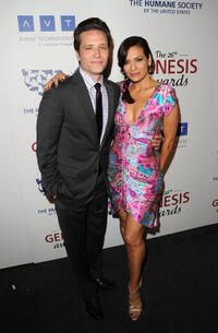 Seamus Dever and Constance Marie at the 26th Annual Genesis Awards in California.