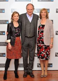 Lesley Manville, Jim Broadbent and Ruth Sheen at the photocall of "Another Year" during the 54th BFI London Film Festival.
