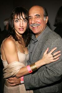 Lorena Feijoo and William Marquez at the after party of "The Lost City" during the AFI Fest.