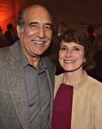 William Marquez and his wife Lenore at the after party of "The Lost City" during the AFI Fest.