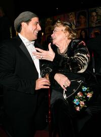 Rose Marie and Artist Nicolosi at the Stars for a Cause Charity Auction.