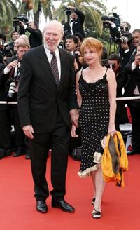 Jean-Pierre Marielle and Guest at the premiere of "The Wind That Shakes The Barley" during the 59th International Cannes Film Festival.