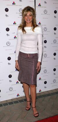 Marla Maples at the Indian designer Anand Jons West Coast debut couture fashion show Apsare: Divine Concubines.