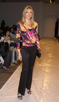 Marla Maples at the Iron Fall 2005 show during the Mercedes-Benz Fashion Week.