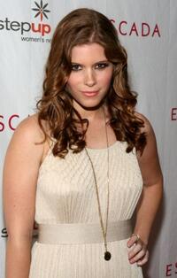 Kate Mara at the Step Up Women's Network toast with Escada and Jessica Alba.