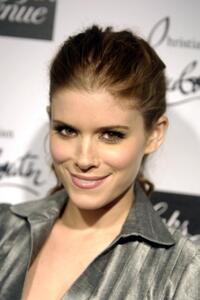 Kate Mara at the Saks Fifth Avenue cocktail party welcoming Christian Louboutin.