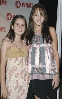 Laura Marano and Haley King at the premiere of "Dexter."