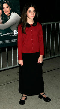Vanessa Marano at the New York premiere of "The Brooke Ellison Story."