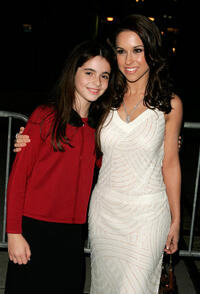 Vanessa Marano and Lacey Chabert at the New York premiere of "The Brooke Ellison Story."