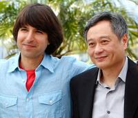 Demetri Martin and Ang Lee at the photocall of "Taking Woodstock" during the 62nd International Cannes Film Festival.