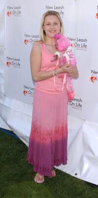 Skye McCole Bartusiak at the 4th Annual "Nuts For Mutts" dog show.