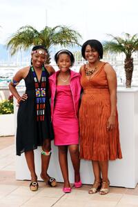 Lerato Mvelase, Khomotso Manyaka and Harriet Manamela at the photocall of "Life, Above All" during the 63rd Annual Cannes Film Festival.