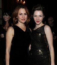 Jodie Markell and Jessica Collins at the after party of the premiere of "The Loss of a Teardrop Diamond."
