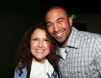 Melissa Manchester and Matt Kemp at the premiere of "Bluetopia."