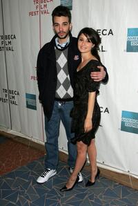 Jay Baruchel and Shiri Appleby at the premiere of "I'm Reed Fish" during the 5th Annual Tribeca Film Festival.