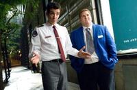 Jay Baruchel as Kirk and Nate Torrence as Devon in "She's Out of My League."