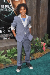 Jaden Martin at the New York premiere of "After Earth."