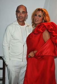 Jean-Marc Barr and Natacha Amal at the 62nd International Cannes Film Festival.