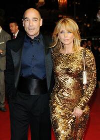 Jean-Marc Barr and Rosanna Arquette at the 62nd International Cannes Film Festival.