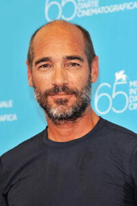 Jean-Marc Barr at the photocall of "Parc" during the 65th Venice Film Festival.