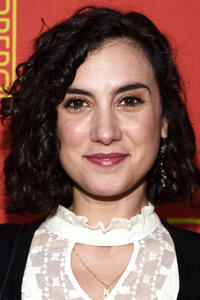 Annika Marks at the opening night of "The Great Leap" in Pasadena, California.