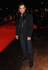 Emil Marwa at the premiere of "West Is West" during the 54th BFI London Film Festival.