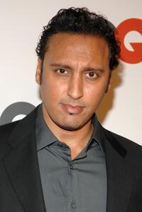 Aasif Mandvi at the GQ Magazines 50th Year Celebration party.