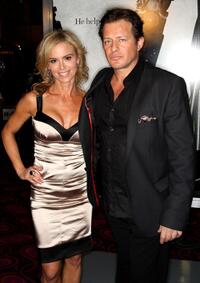 Betsy Russell and Costas Mandylor at the premiere of "Saw VI."