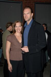 Tyler Mane and Renee Gearlings at the Stanley Cup Playoff Party.