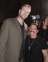 Tyler Mane and Danny Trejo at the premiere of "Halloween."