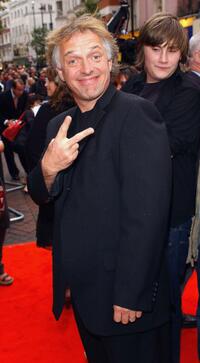 Rik Mayall at the UK premiere of "Around The World In 80 Days."