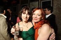 Director Bette Gordon and Mariann Mayberry at the after party of the screening of "Handsome Harry."