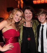 Carissa Capobianco, Margo Martindale and Sean Michael Cunningham at the premiere of "Secretariat."