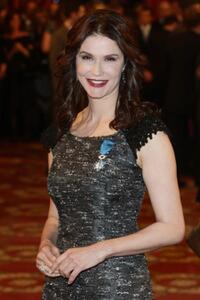 Alessandra Martines at the Elysee Palace.