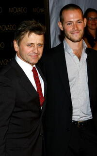 Mikhail Baryshnikov and Karim Rashid at the celebration for Movado's 60 years of modern design at the Cooper-Hewitt National Design Museum.