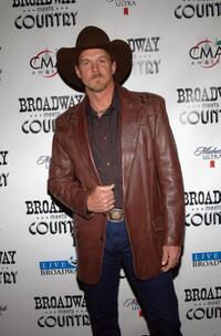 Trace Adkins at the "Broadway Meets Country" Benefit Concert.