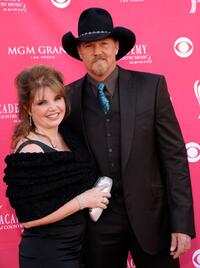 Rhonda Forlaw and her husband Trace Adkins at the 43rd Annual Academy Of Country Music Awards.