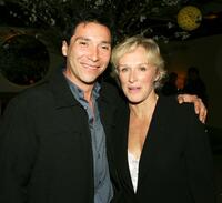 Benito Martinez and Glenn Close at the after party of the premiere of "The Shield."