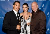 Benito Martinez, Luara Harring and Charles H. Eglee at the VIP post party for the 2007 NCLR ALMA awards.